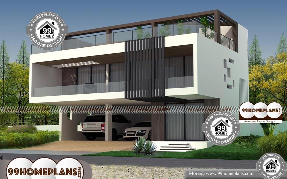 Box Model House Plan - 2 Story 3200 sqft-Home