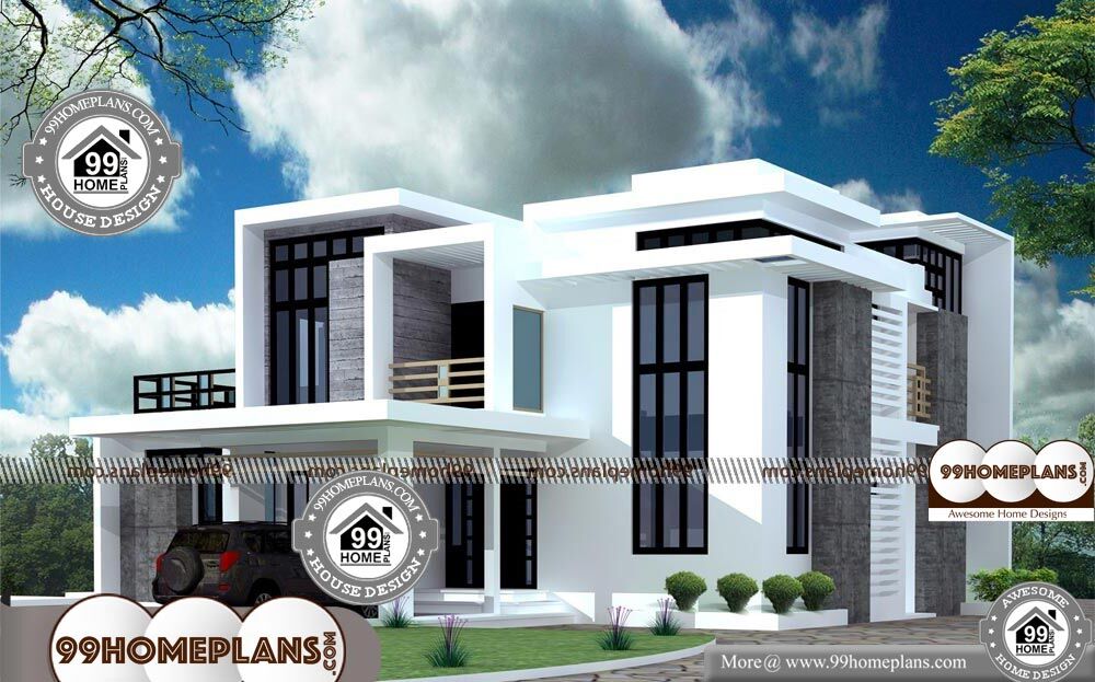 Box Shaped House Designs - 2 Story 2893 sqft-Home