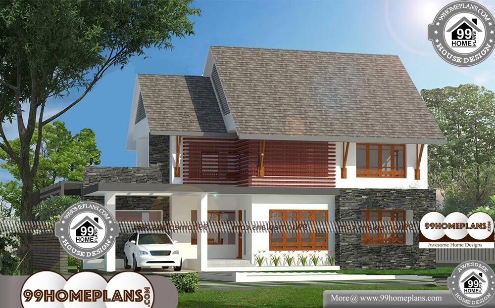 Budget Bungalow Designs - 2 Story 2500 sqft-Home