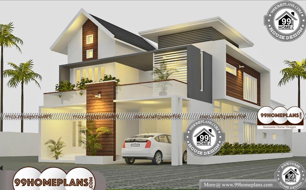 House Design Kerala Model - 2 Story 2700 sqft-Home