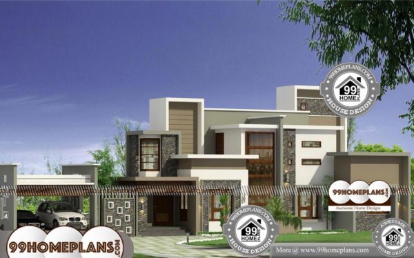 Kerala Home Design with Plan 70+ Simple 2 Storey House Design Ideas