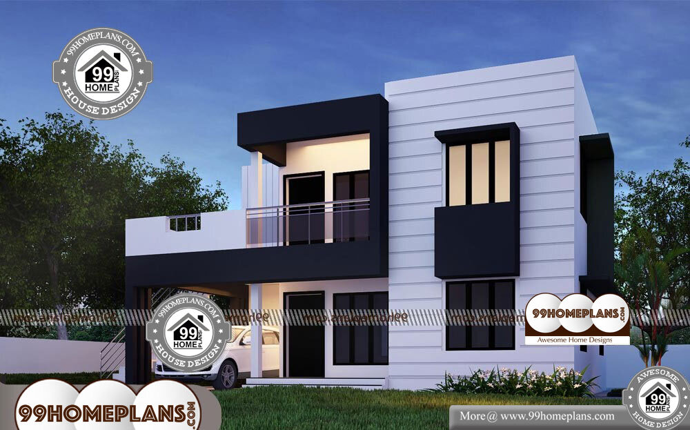 Kerala Home Exterior Design Photos - 2 Story 1800 sqft-Home