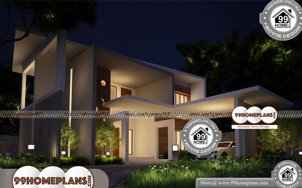 Kerala Model Home - 2 Story 2000 sqft-Home