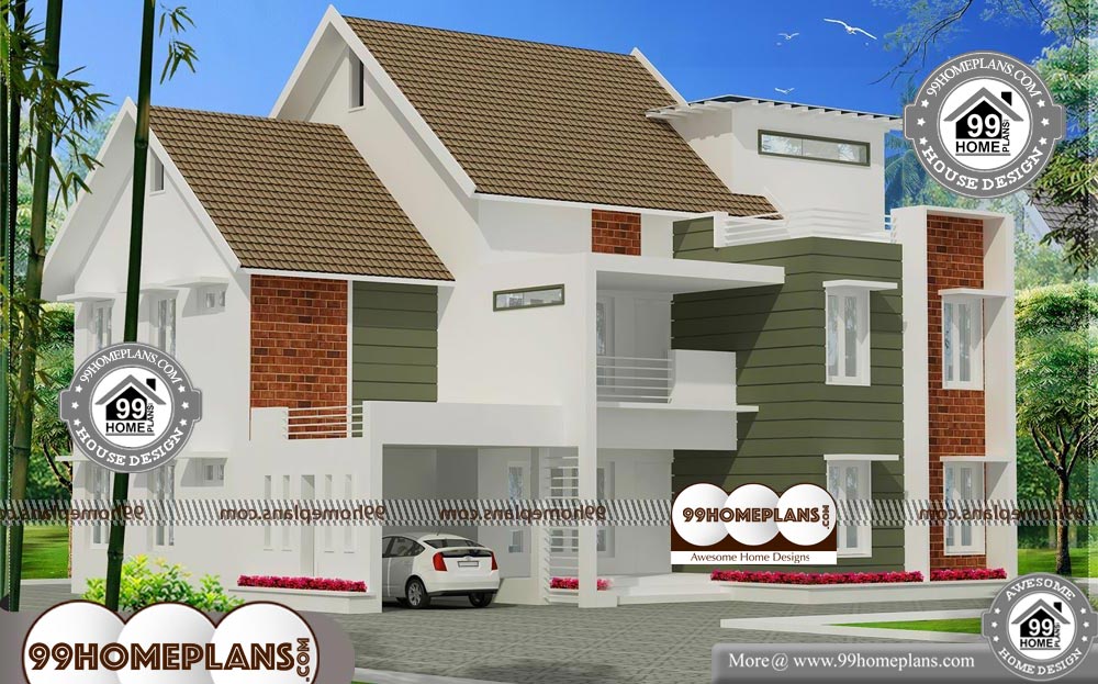 Kerala Style Veedu Plans - 2 Story 2885 sqft-Home 