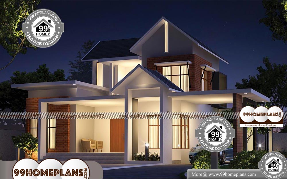 Latest Model Kerala House Plan - 2 Story 2600 sqft-Home