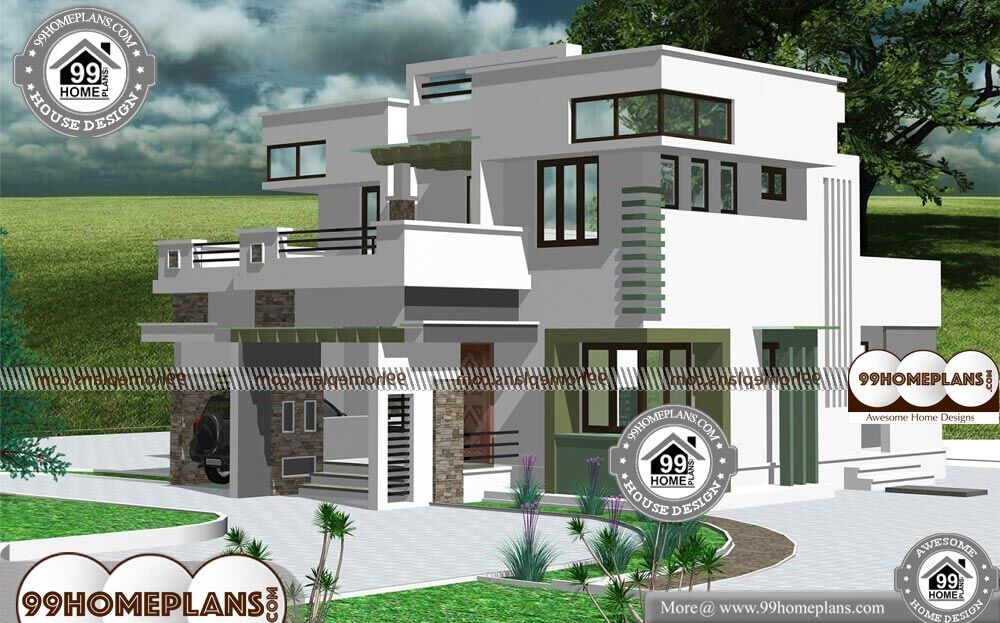 Modern Arabic House - 2 Story 1930 sqft-Home