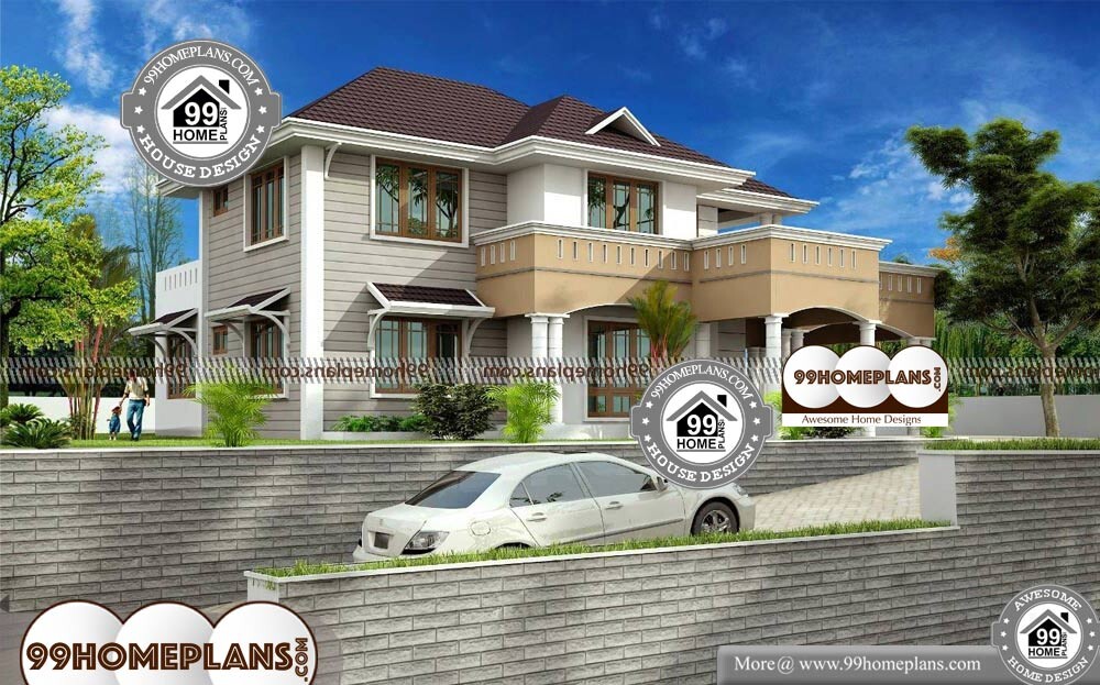 Modern Bungalow Floor Plans - 2 Story 2100 sqft-Home