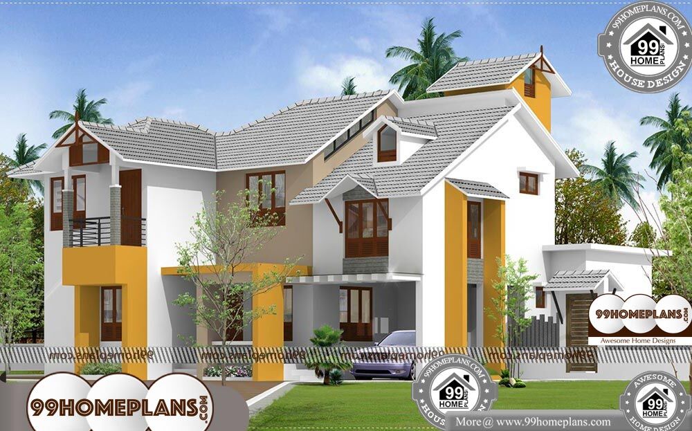 Modern Home Design - 2 Story 2135 sqft-Home