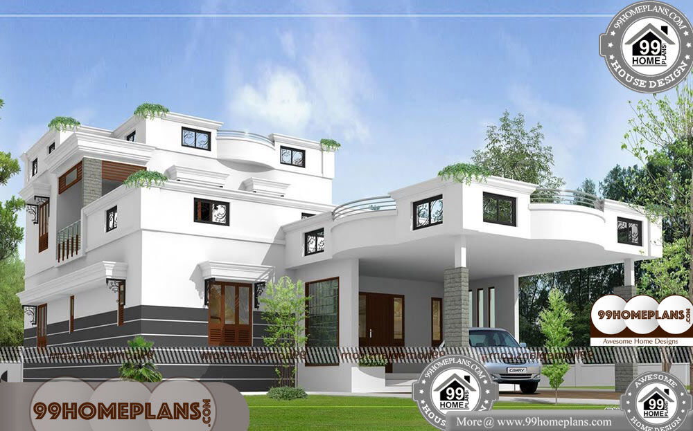 Modern House Design - 2 Story 3360 sqft-Home