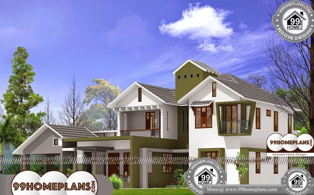 Modern House Plans - 2 Story 2270 sqft-Home