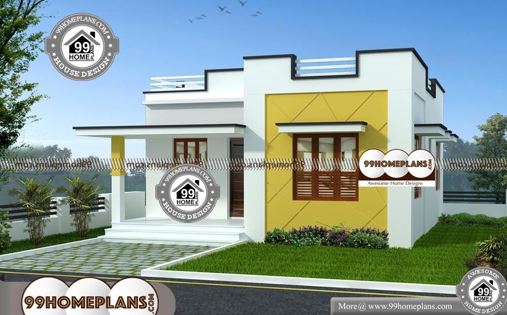 Narrow Lot House Plans One Story - Single Story 700 sqft-Home