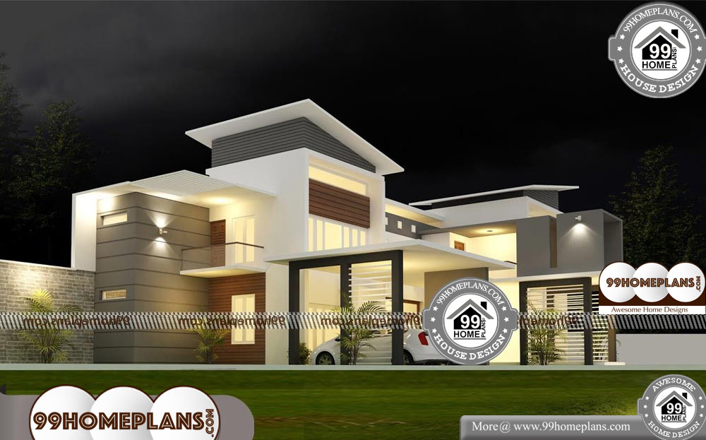 New Kerala Model House Design - 2 Story 4900 sqft-Home