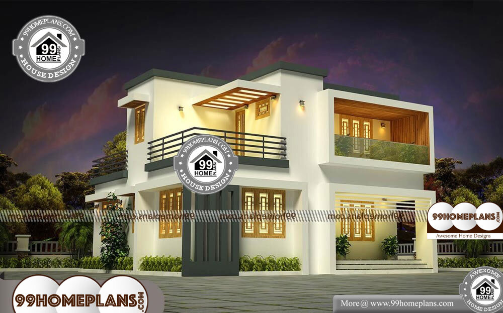 New Model House Design in Kerala - 2 Story 1255 sqft-Home