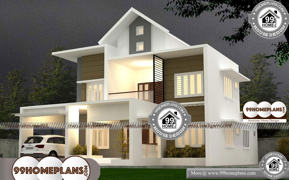 New Model Kerala Home Design - 2 Story 2600 sqft-Home