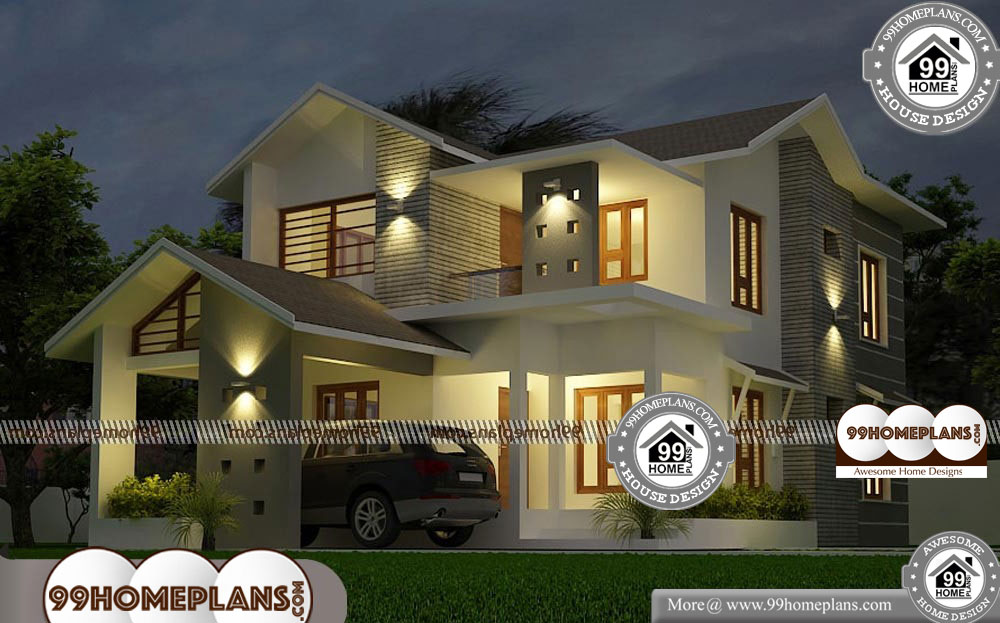 New Model Kerala House - 2 Story 1900 sqft-Home