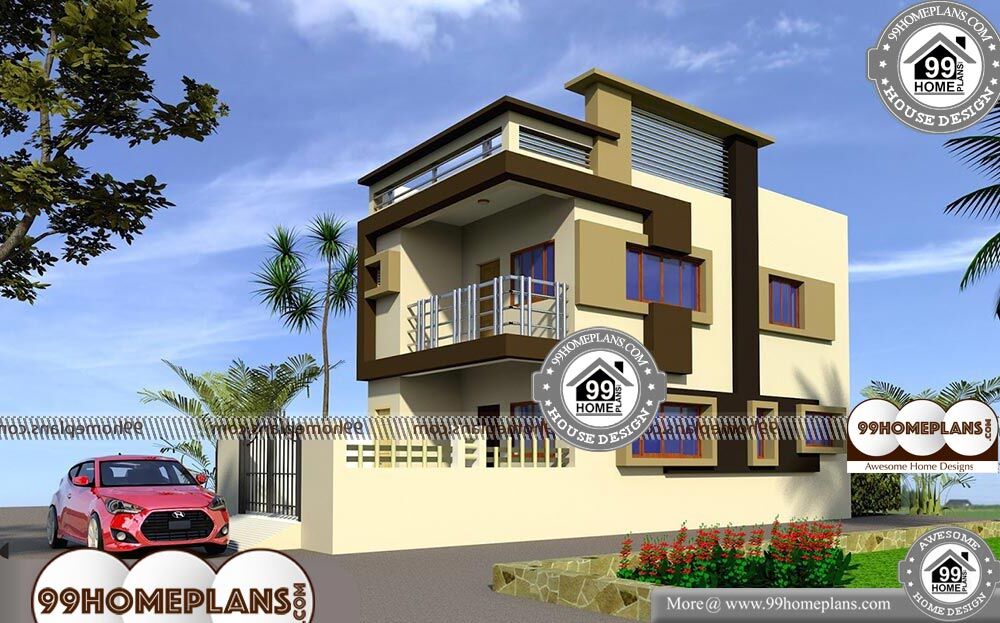 Simple Apartment Floor Plan - 2 Story 2000 sqft-Home