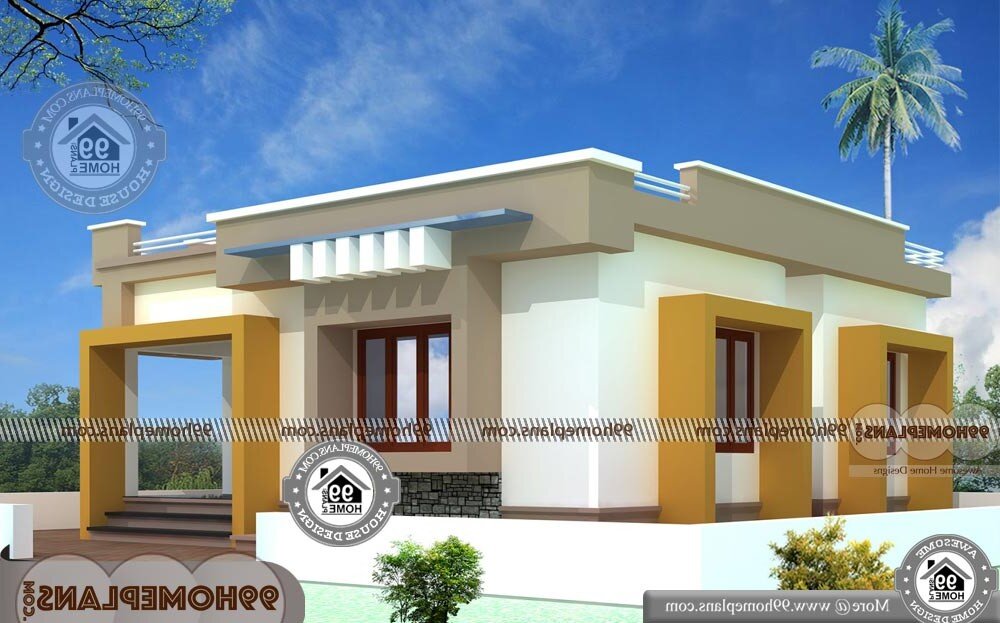 Small One Story House Plans - 2 Story 2012 sqft-Home