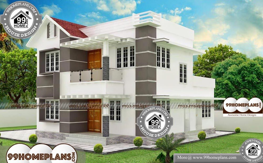 Small Traditional House - 2 Story 1341 sqft-Home 