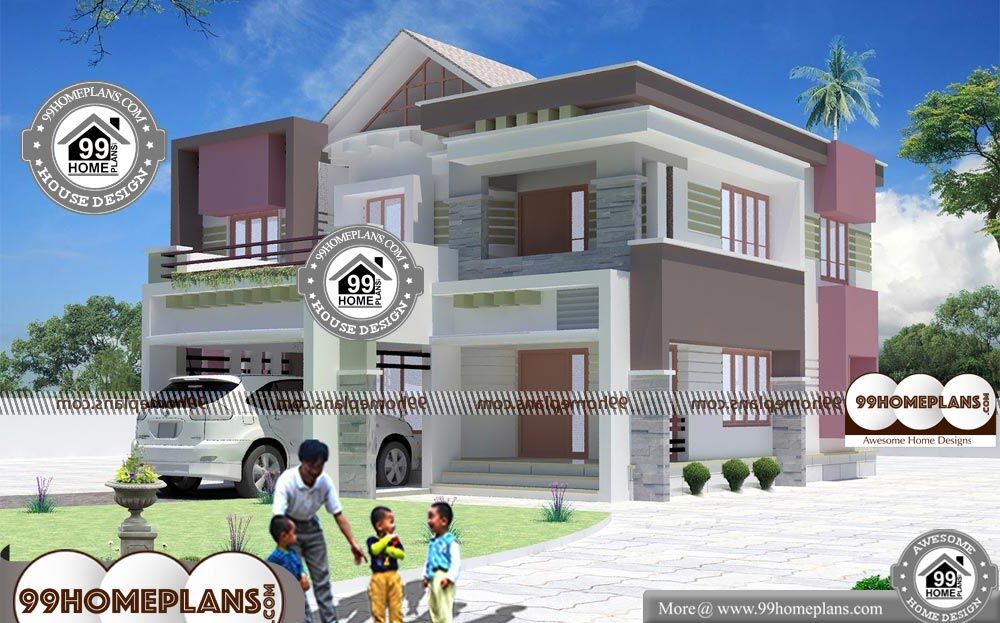 Traditional English House Designs - 2 Story 2554 sqft-Home