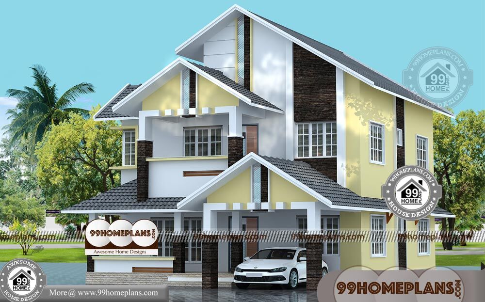 Double Storey Bungalow Design | Traditional Kerala Style Home Collection