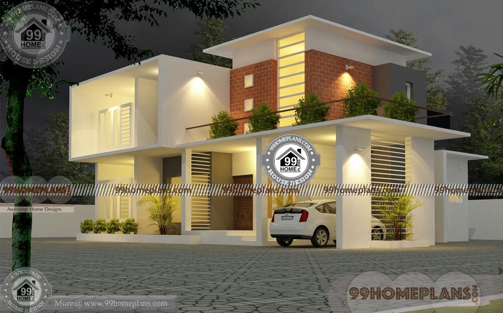 House Model Kerala Style 100+ Double Storey Homes Plans Collections