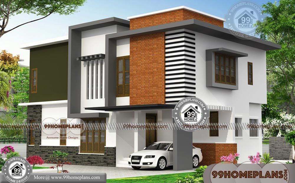 Indian Model House Plans 90+ Double Storey Small House Plans Online