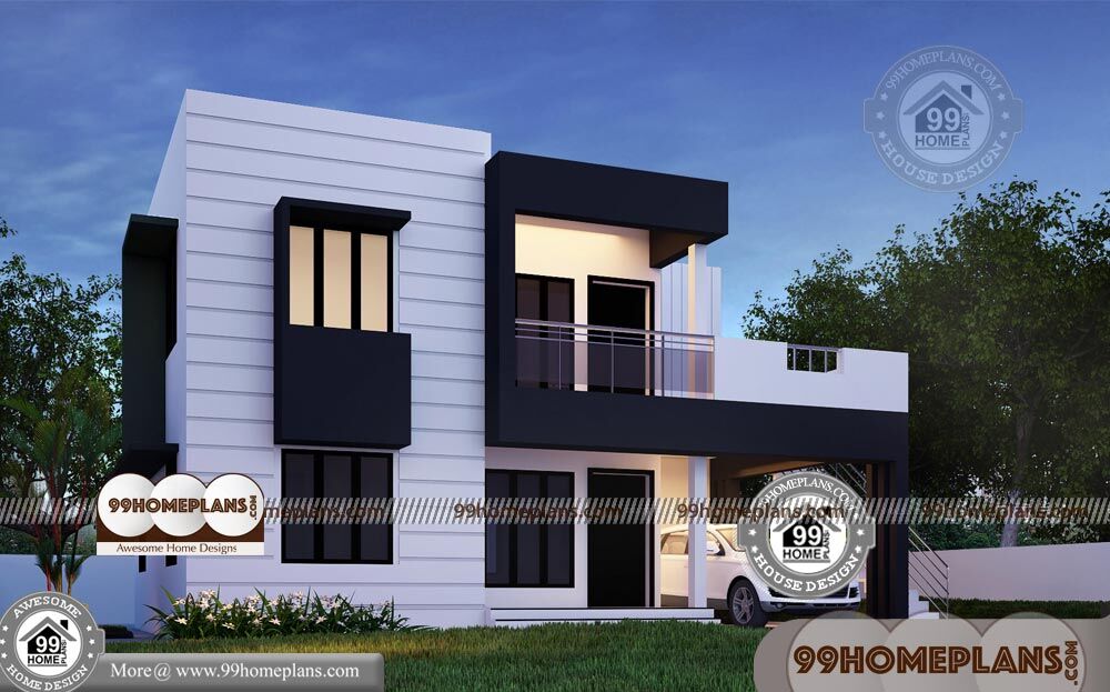 Kerala Home Exterior Design Photos 90+ Small 2 Storey Homes Plans