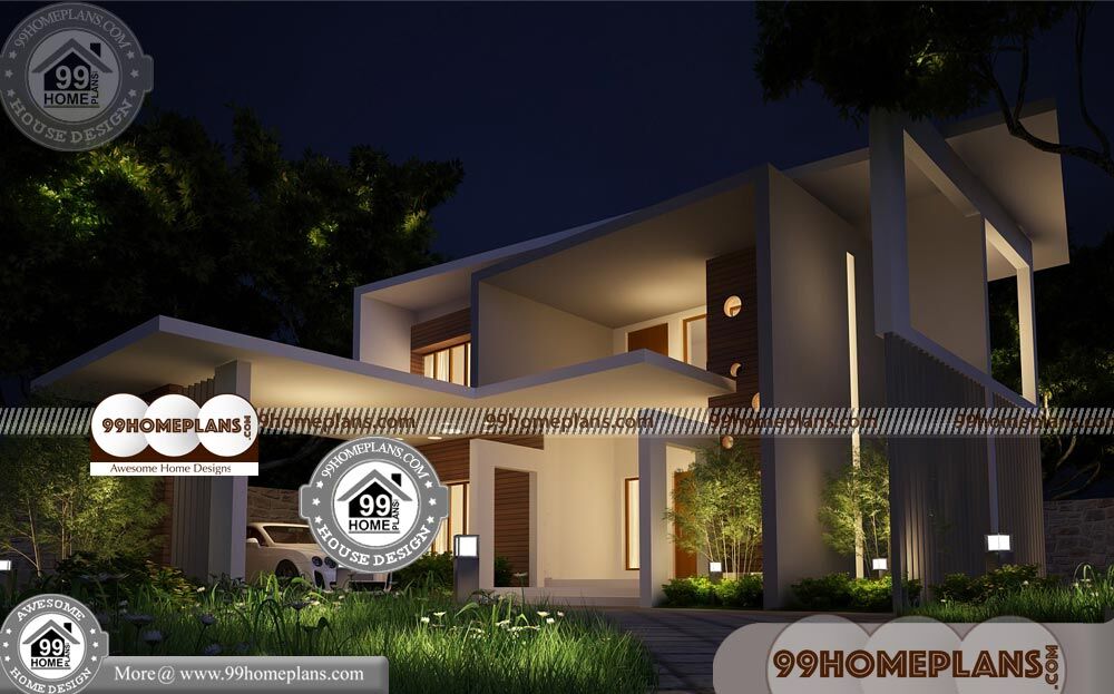 Kerala Model Home Plans 75+ Double Story Homes Designs &amp; Collections