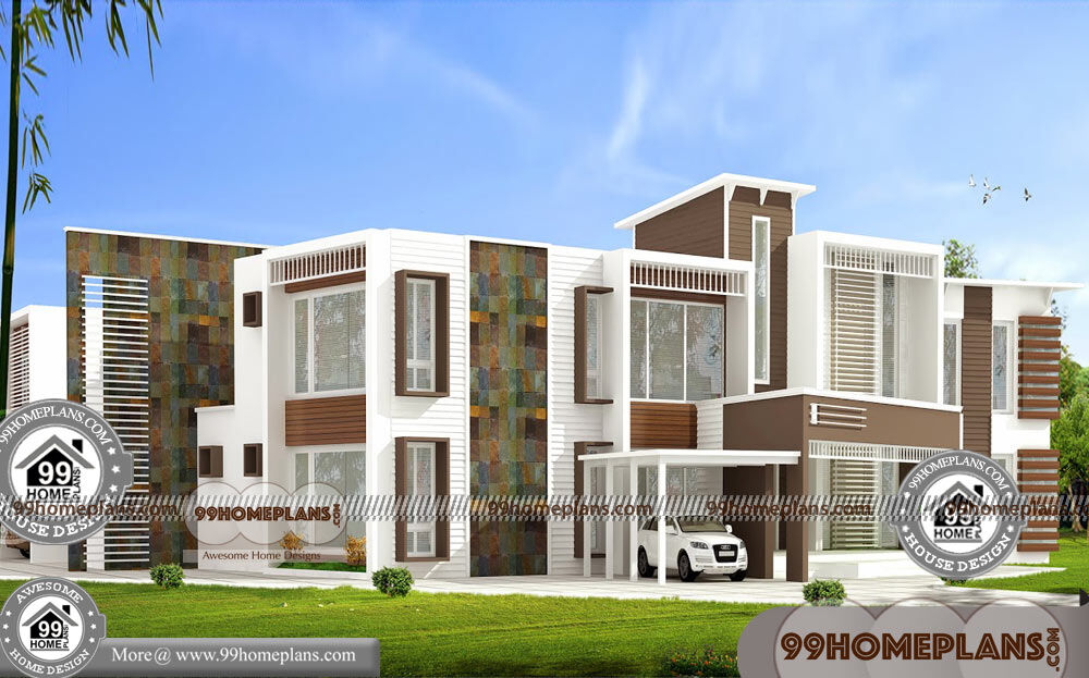 Kerala Model House Plan and Elevation 90+ Double Floor Home Design