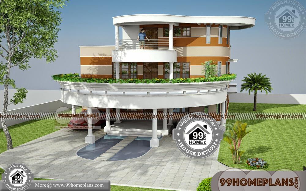 Kerala Style House Photos with Plans 80+ Unique 3 Story House Plans