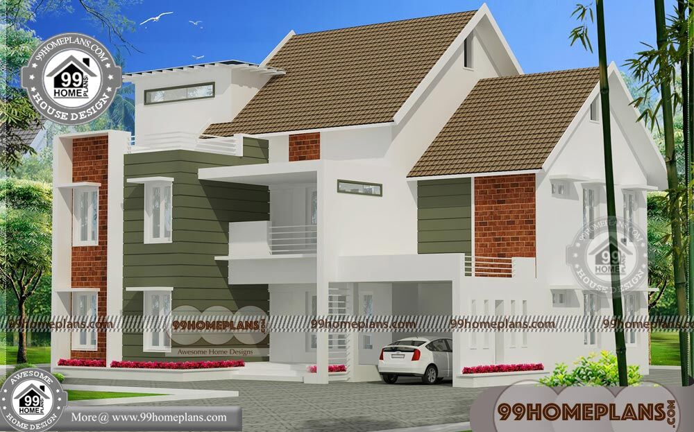 Kerala Style Veedu Plans 55+ New Two Story House Plans & Veedu Ideas