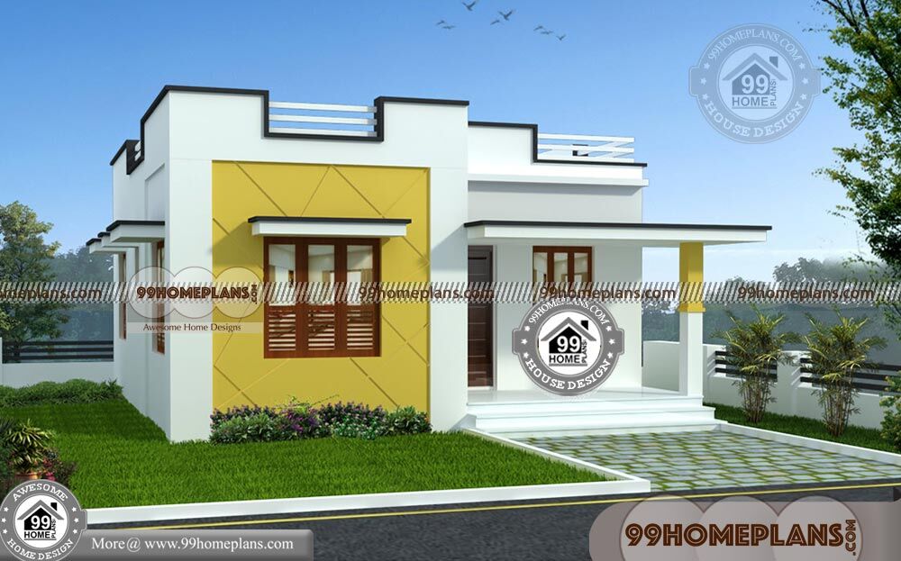 Narrow Lot House  Plans  One Story Very Cute Stylish 