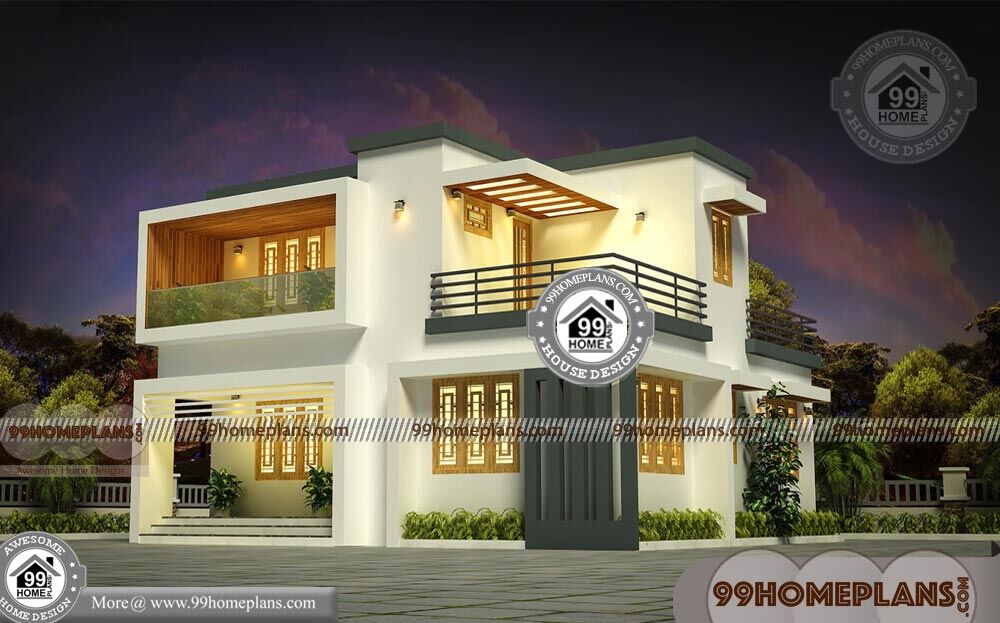 New Model House Design in Kerala 80+ New Two Story Homes Online
