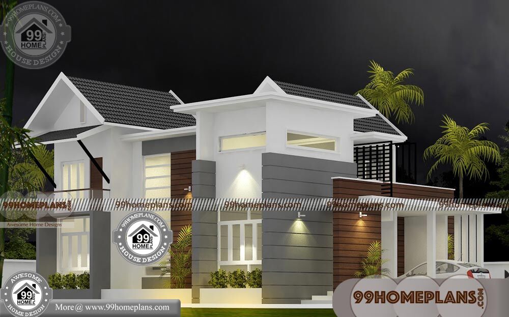 New Model House Kerala Style 65+ Small Two Storey Homes Collections