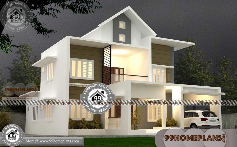 New Model Kerala Home Design | New Double Storey House Designs