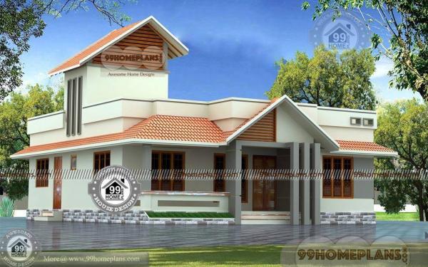 One Story House  Plans  For Narrow  Lots Simple  Low Budget 