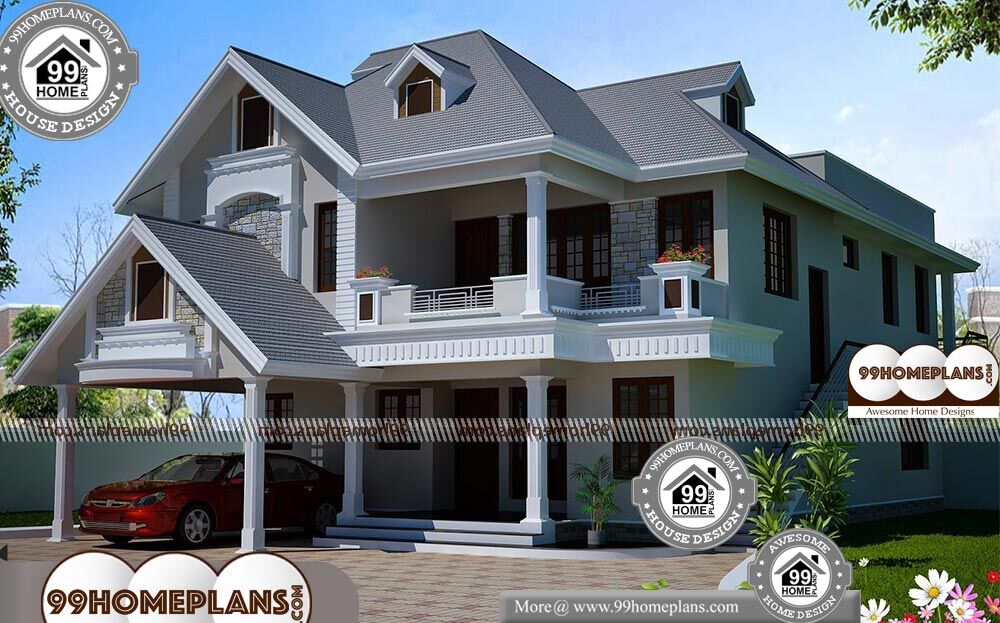 2 Level House Plans - 2 Story 2772 sqft-Home
