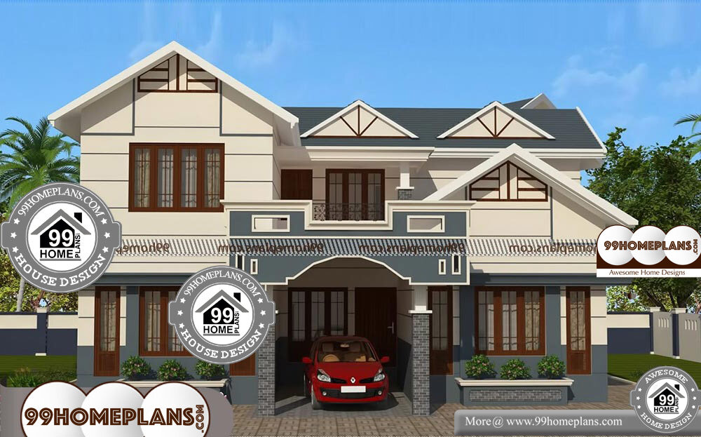 2 Story Contemporary House Plans - 2 Story 3050 sqft-Home