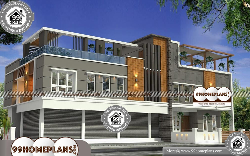 2 Story Modern House Design - 2 Story 5300 sqft-Home