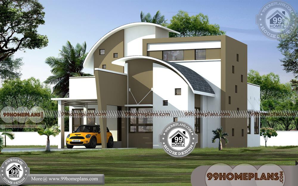 2 Storey House Floor Plan Contemporary Style Modern Home Designs