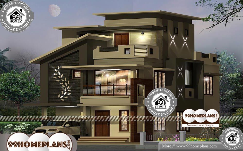 3 Storey Home Design - 3 Story 3371 sqft-Home