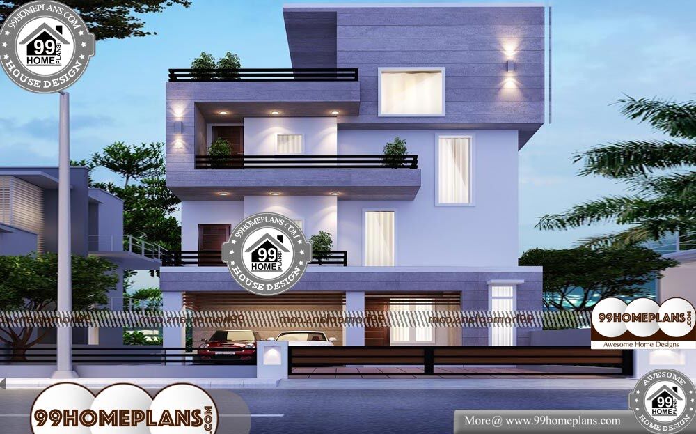 3 Storey House Plans For Small Lots - 3 Story 3982 sqft-Home