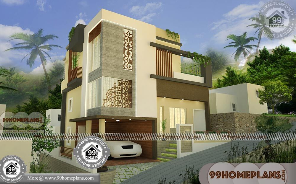  3  Floor House  Elevation Designs with Exterior Interior 