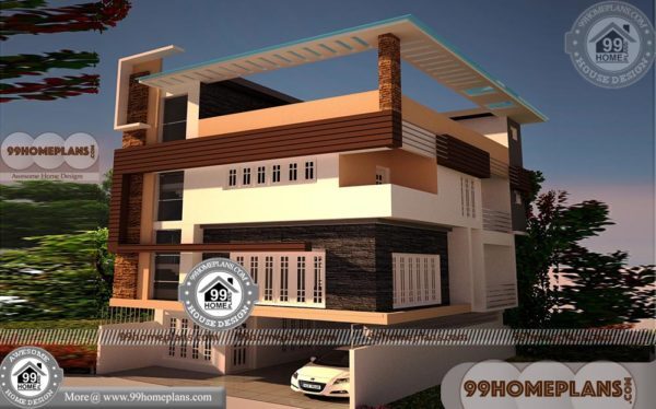 3 Storey House Plans with Flat / Apartment Style Home Design Collection 3 Storey House Plans with Flat / Apartment Style Home Design Collection