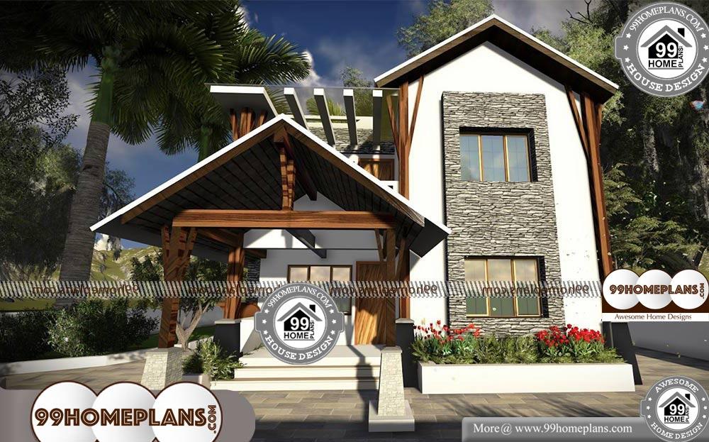 30 Ft Wide House Plans - 2 Story 2119 sqft-Home
