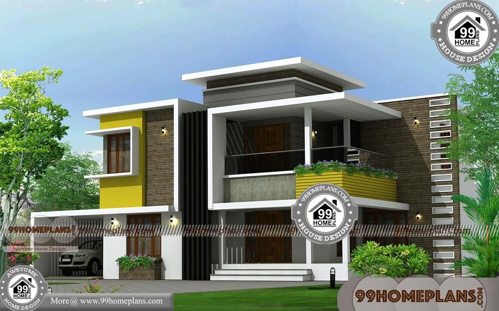 3d Floor Plan  with Exterior Images 290 Modern  Home  