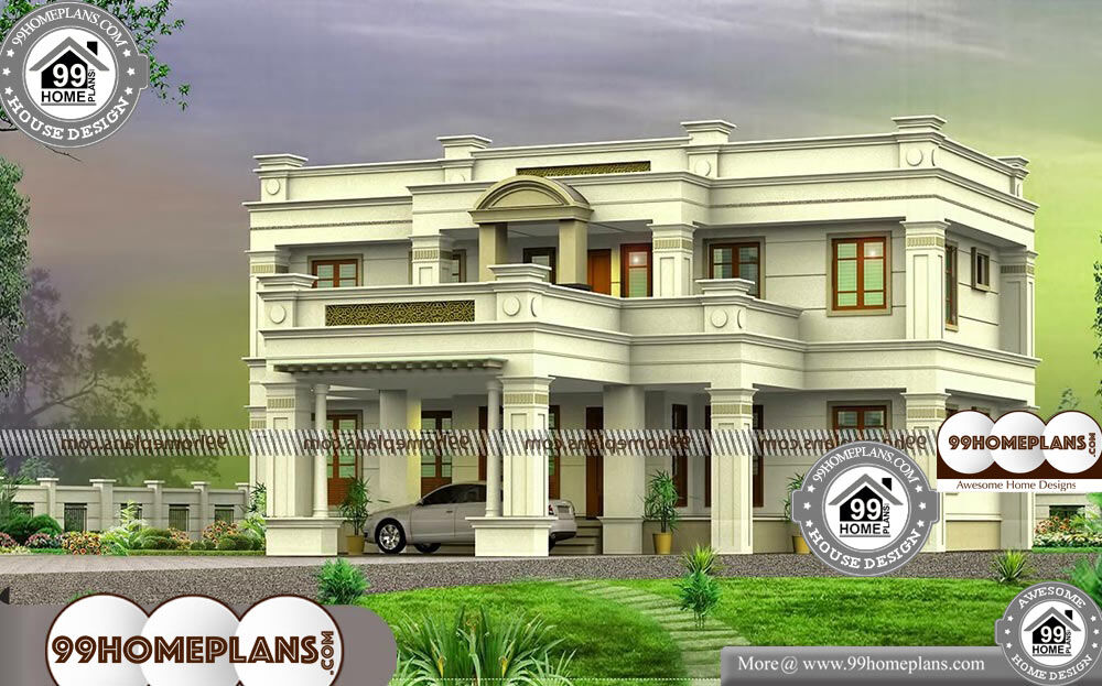 4 Bedroom House Plans With Cost To Build - 2 Story 2600 sqft-Home