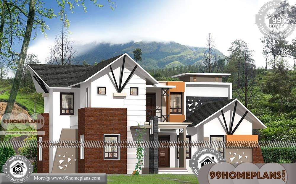 50 X 90 House Plans With Double Storied Traditional Contemporary Plan