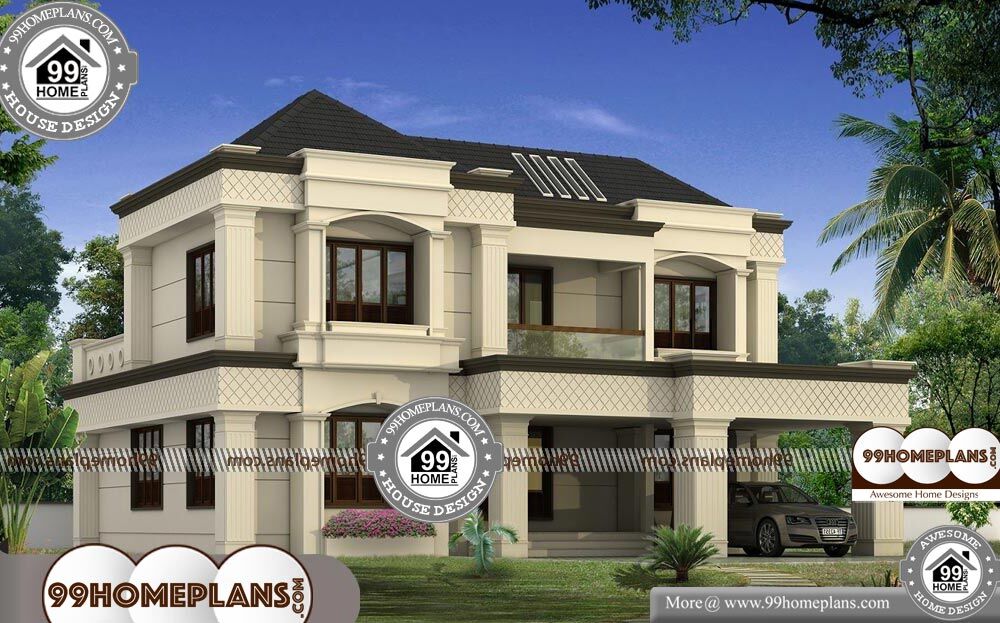 Arabic Style House Plans - 2 Story 3414 sqft-Home