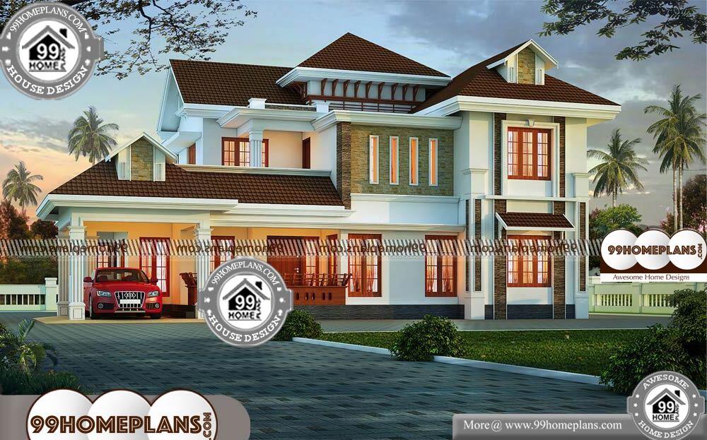 Architectural Design Plans For Houses - 2 Story 2873 sqft-Home